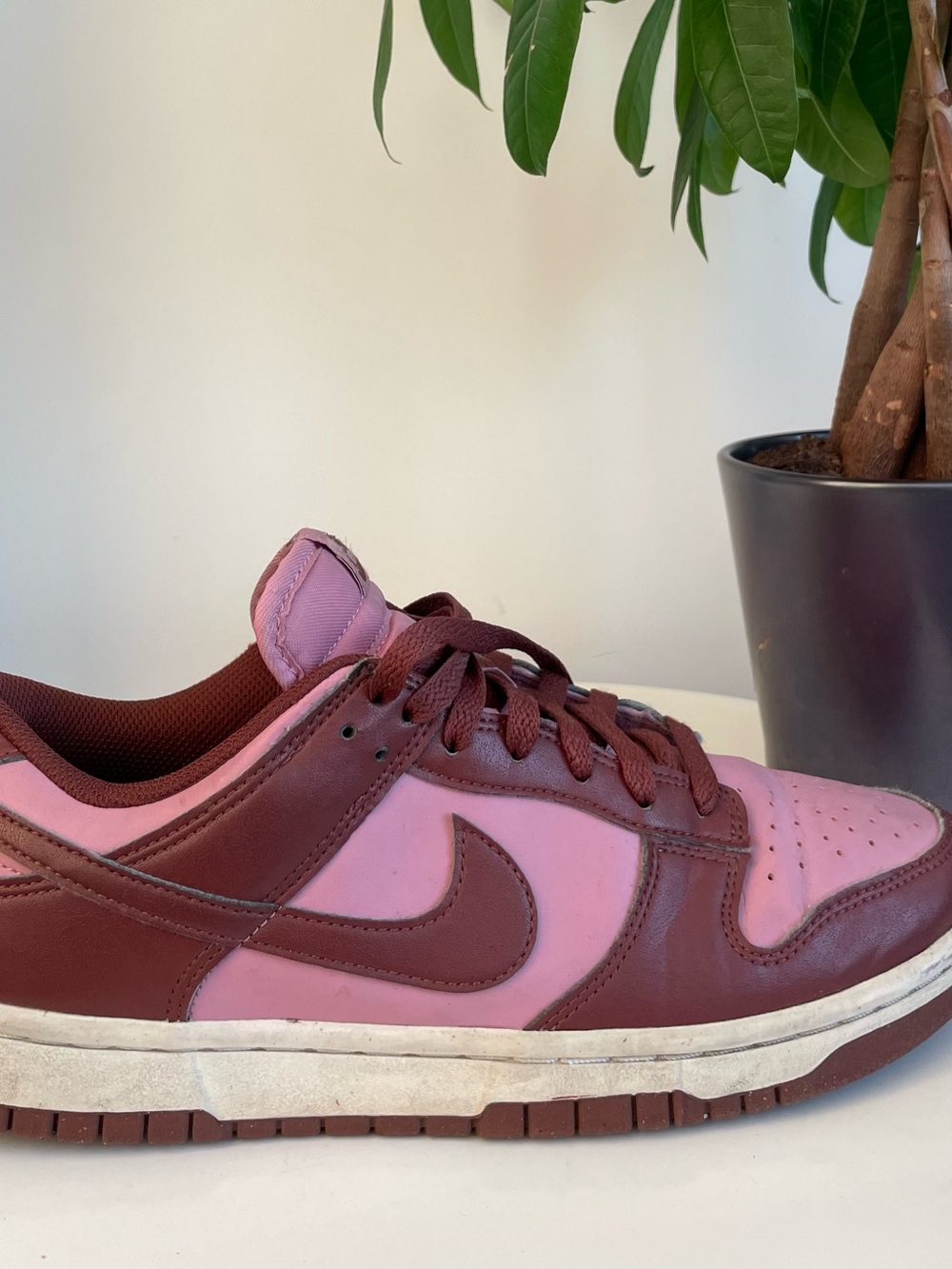 Women Size 10 Nike Dunk Low Next Nature Dark Pony Elemental Pink Shoes